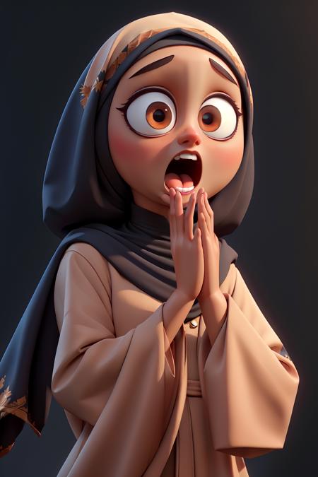 47916-3393876650-masterpiece, best quality,a muslim woman wearing hijab with big eyes and a surprised look on her face, with her hand covering he.png